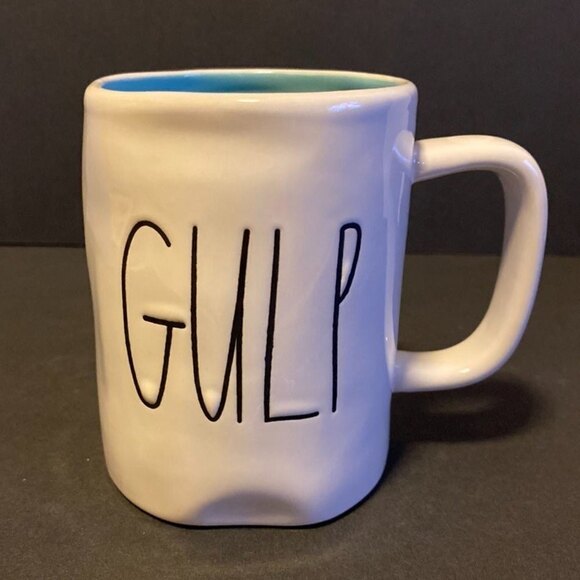 Rae Dunn "Gulp" Coffee Mug - Picture 1 of 6